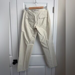 Vintage Y2K Tommy Hilfiger Tan Utility Cargo Pants in Size 6